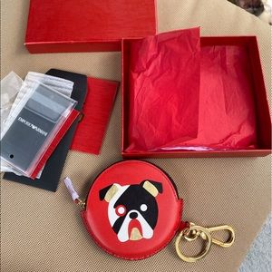 Emporio Armani Bulldog Coin Purse